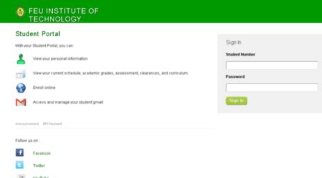 feu tech portal